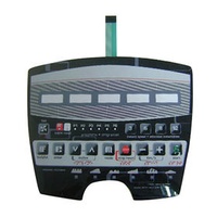 Custom Membrane Switch Keypad with Self-adhesive Sticker