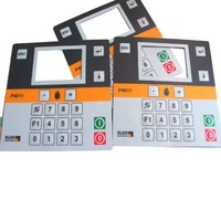 Custom membrane metal dome tactile button switch pcb assembly membrane keypad