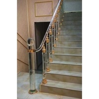 Modern cheap clear crystal glass crystal plexiglass railings acrylic column pillar post stairs railings handrail