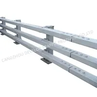 Custom Square Pipe Hot Dipped Galvanized Highway Bridge Guardrail for Roadside Safety