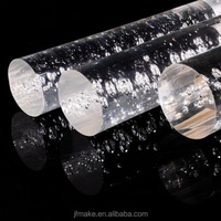 Customized Stair Handrail Use Clear Acrylic Rod PMMA Column Handrail