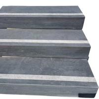 For outdoor garden outdoor blue stone stair treads with anti-slip stair natural blue crate handrail lime whole factory sale