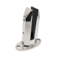 1/6 Duplex 2205 304 316 Stainless Steel Modern Design Round Spigots for Glass Pool Deck Fence & Wall Railing Handrail Staircase