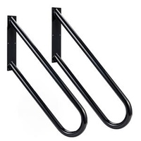 Outdoor Wall Mount Handrail Handle Non-Slip Porch Railing U Shape Stair Handrails Wall Mount Handrail for Our Door Steps