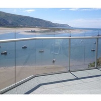 Professional Service Modern Style Outdoor Stair Handrail Aluminum Alloy Railing Used for Terraces