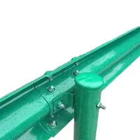 Expressway Guardrail Galvanized Two-Wave Guardrail Safety Guardrail for Decorative Balconies and Outdoor Fencing