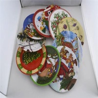 Custom Paper Plate With PE / BOPP Film Coating , 7.5" 10.5"" in Square"