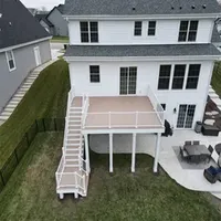 Wholesale Black Powder Coated Stainless Steel Railing Stair Handrail