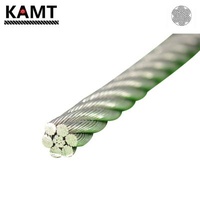 Construction 304 /316 Stainless Steel Wire Rope 7*19 Lifting Structure 2.5mm-12.7mm Diameter Guardrail