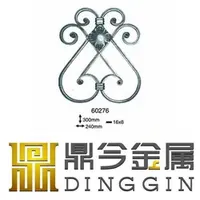 Wrought Iron Handrail Starts for Sale with High Quality Cheap
