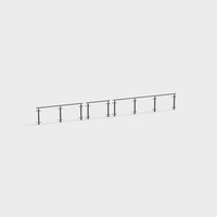 Elegant Frosted Glass Guardrail With Wooden Handrail Eco-Friendly Customizable For Villas Gardens