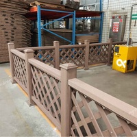 Fence - Fungus-resistant WPC fence, guardrail for equipment /outdoor AC mainframe barrier /garden fence