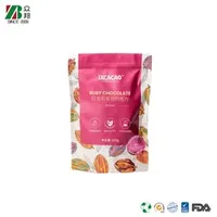 Heat Seal Aluminum Pastry Chocolate Candy Nougat Sugar Plastic Packaging Ziplock Bags