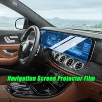 For Mercedes Benz E Class W213 E200/260/300/320 2016-2019 Car Accessories Center Console TPU Transparent Membrane Protector Film
