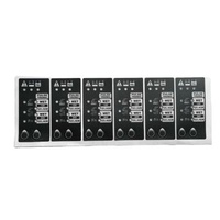 Custom Membrane Switch Membrane Switch Panel Sticker And Waterproof Label Sticker