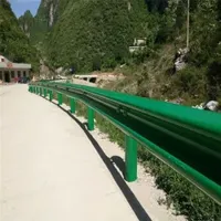 China Manufacturer Zinc Coating Guardrail Plate Galvanized Traffic Safety Metal Beam Crash Barrier Highway Guardrail for Sale