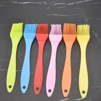 Non-Stick Food Grade Custom Silicone Basting Pastry Grill BBQ Oil Brush for Kitchen Cooking