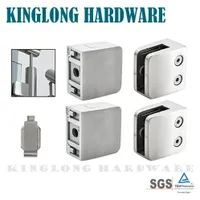 High Quality Stainless Steel Zinc Alloy Stainless Steel Casting Glass Railing Handrail Balustrade Glass Clamp