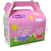 Portable Small Pastry Cake Box Small Disposable Quadruple Disposable Cookies And Snacks Baking Packing Box