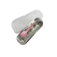 Disposable Lunch Box Colored Aluminum Foil Food Container Pastry Packaging Container with Lid