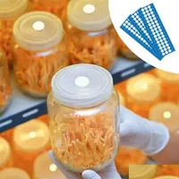 Other Home Garden 48Pcs/Piece Ptfe 02Um Waterproof Breathable Membrane Paster Synthetic Filter Adhesive Sticker For Mushroom Tissue Dhxvq