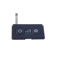 Automotive Metal Dome Silicone Keypad Membrane Panel Membrane Switch Remote Controller