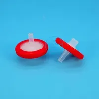 100pcs Lab 13mm 25mm PTFE Luer Millipore Syringe Filter, Hydrophilic Needle Filter with 0.22/0.45/1.2um Membrane