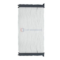 Hotels 0.03um 500D MBR membrane module cavity fiber PVDF mbr membrane sheet for mbr bioreactor system