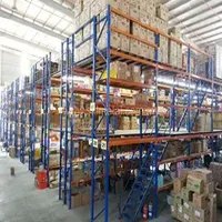 Customized Free Design Rack Multi-Tier Raised Mezzanine with Staircase Warehouse Storage Racks Shelving
