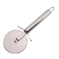 Round Pizza Cutter Hollow Handle Pastry Pasta Dough Baking Tool