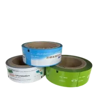 Aluminum Foil Printing Polyester BOPP PE Protective Colorful Food Coffee Snack Packaging Film