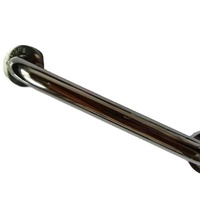 304# 25*300 Stainless Steel Handrail Lock European Armrest Vacuum Grip Toilet Railing Handrail Non-Slip Bathroom Handle Tools Safety Sucker Handrail Bath Door