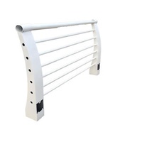 Bridge Guardrail Steel Rail Guard Handrail Aluminum on for Stainless Bridges Pedestrian Balustrades Highway Balustrade Railing