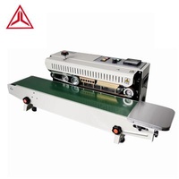 Plastic bag sealing Automatic Food Machinery aluminum foil paper pouch PVC Membrane Bag Film packaging heat seal sealer