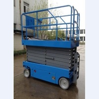 13.8m Self-Propelled Scissor Lift Platfrom With Firm Fixed Guardrails