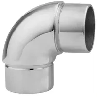 90 Degree Railing Elbow Tube Cross Connector Hinge Clamp Stainless Steel Handrail Joint