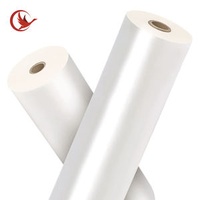 Factory Customized White Matte Polypropylene Printed BOPP Film Roll, Double-sided Coating