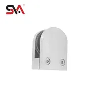 Hotel School Mall Supermarket Tempered Glass Stair Handrail Clamp Bracket