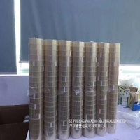 35 Micron-70 Micron Floor Marking Tape , Acrylic Adhesive BOPP Packaging Tape