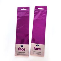 Custom Logo Printing Resealable Apparel Package OPP Bag, Self Sealing Bopp Transparent Cello Bag Clear