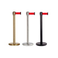 2022 Hotel Retractable Queue Rope Guardrail for Crowd Control