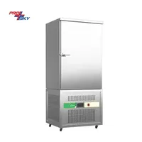 20 Trays Pans Plates Quick Freezing Chicken Fruits Pastry Fan Cooling Blast Freezer Conveyor for Sale