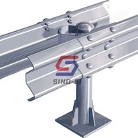 High Speed Guardrail Q235 Q345 CE Galvanized w Beam High Quality Guardrail Price Per Meter With Hot Sale