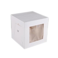 Recyclable BoxMousse Egg Pastry BoxPortable Pastry Box Cookie BoxBaking Cupcake Tart BoxCandy Box