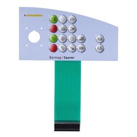 Best-selling Custom Key Pad Graphic Overlay Button Panel Membrane Keypad Keyboard Switch