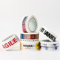 Bopp Adhesive Tape Custom Packing Tape With Logo Transparent Printed Packing Tape Printing