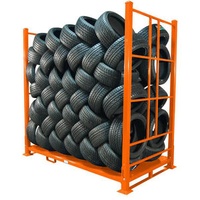 Mracking Affordable Steel Foldable Stacking Rack Custom Tire Storage Racks