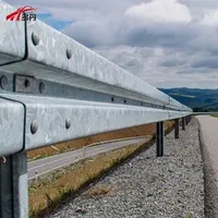 W Beam Highway Guardrail Accessories Q235 Galvanized Steel Plates