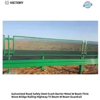 China Factory Galvanized Road Safety Barrier Highway Guardrail