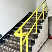 Outdoor Steps Pultrustion Profiles FRP GRP Fiberglass Handrail for Industry Ladders